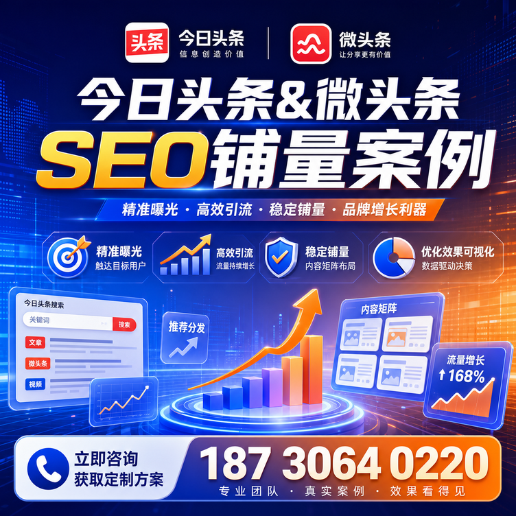 益阳头条号SEO矩阵批量内容铺量成功案例